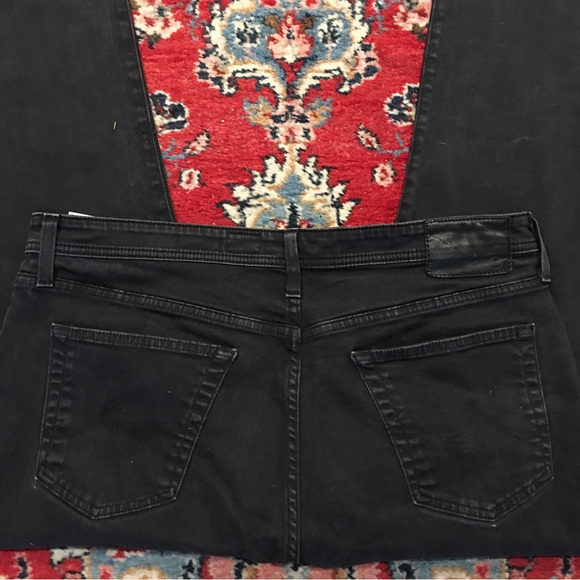 AG Adriano Goldschmied the Graduate Tailored Leg Mens Black Jeans 36/29 - Picture 4 of 12